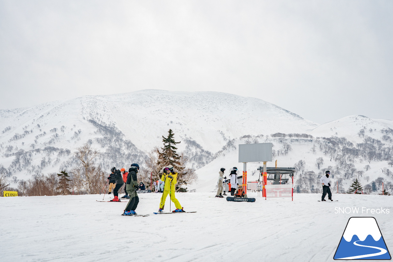 キロロリゾート｜いよいよ「ハイシーズン」は明日が最終日…。週明け4月6日からは「春シーズン」開幕でリフト料金がプライスダウン。まだまだ春も滑りましょう♪